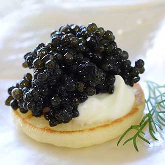Emperior Osetra Karat Caviar - Black, Malossol